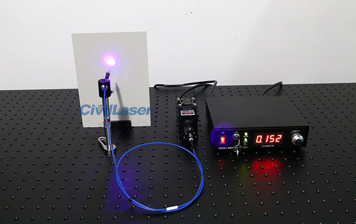 405nm fiber coupled laser